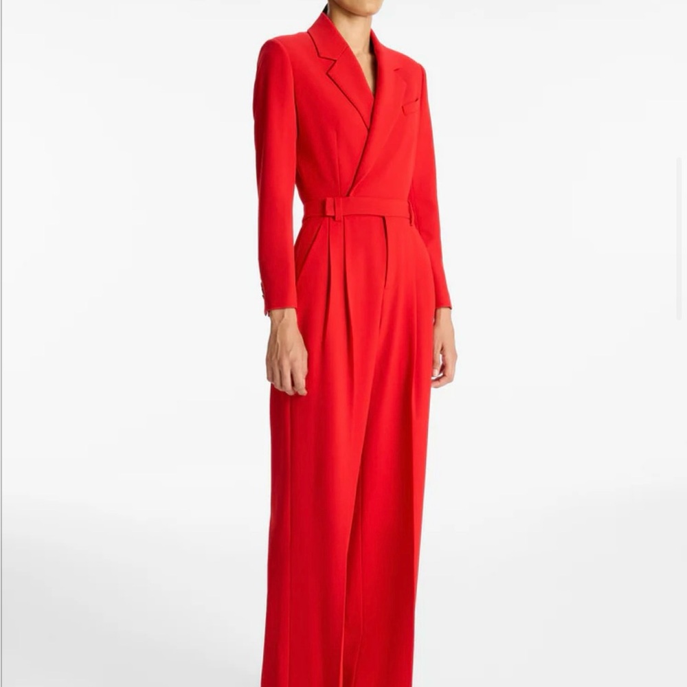 ALC Tatum cut out jumpsuit, size 6. Never worn! Pretty red.
